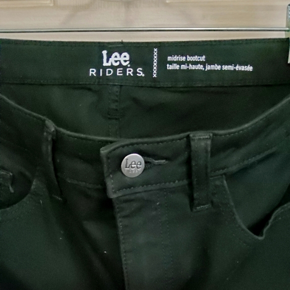 Lee Riders Black Bootcut Mid Rise Jeans - Picture 3 of 8